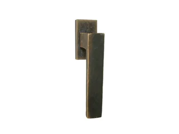 LATUS MG2253 - DK bronze window handle on rose by Fama International - view 2